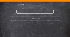 Desktop Screenshot of bartusrobi.se